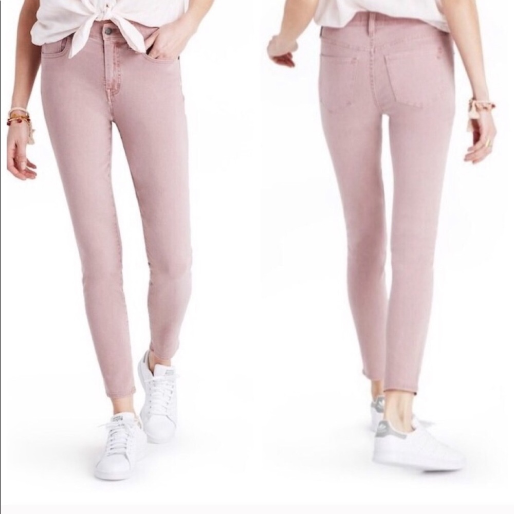 Madewell High Riser Skinny Jeans Muave